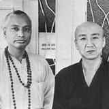 Swami Venkatesananda With Kyudo Nakagawa