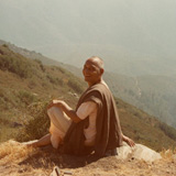 Swami Venkatesananda In The Mountains Outside Los Angeles