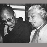 Swami Venkatesananda With The Dalai Lama