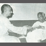 Swami Venkatesananda with Dr. S. Radhakrishnan