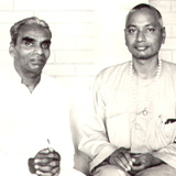 Swami Venkatesananda With B. K. S. Iyengar